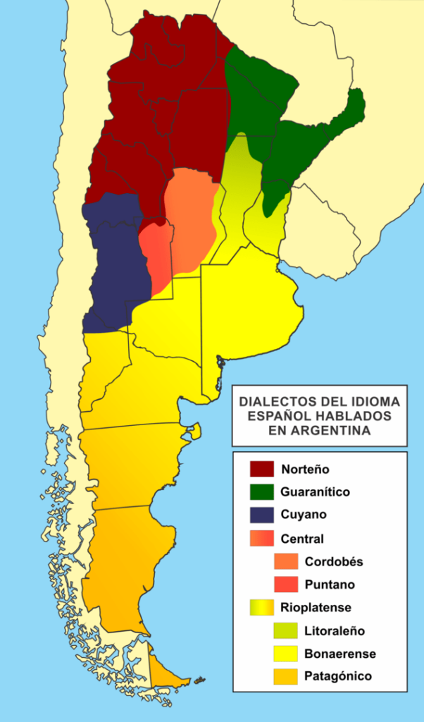 Spanish accents around the world