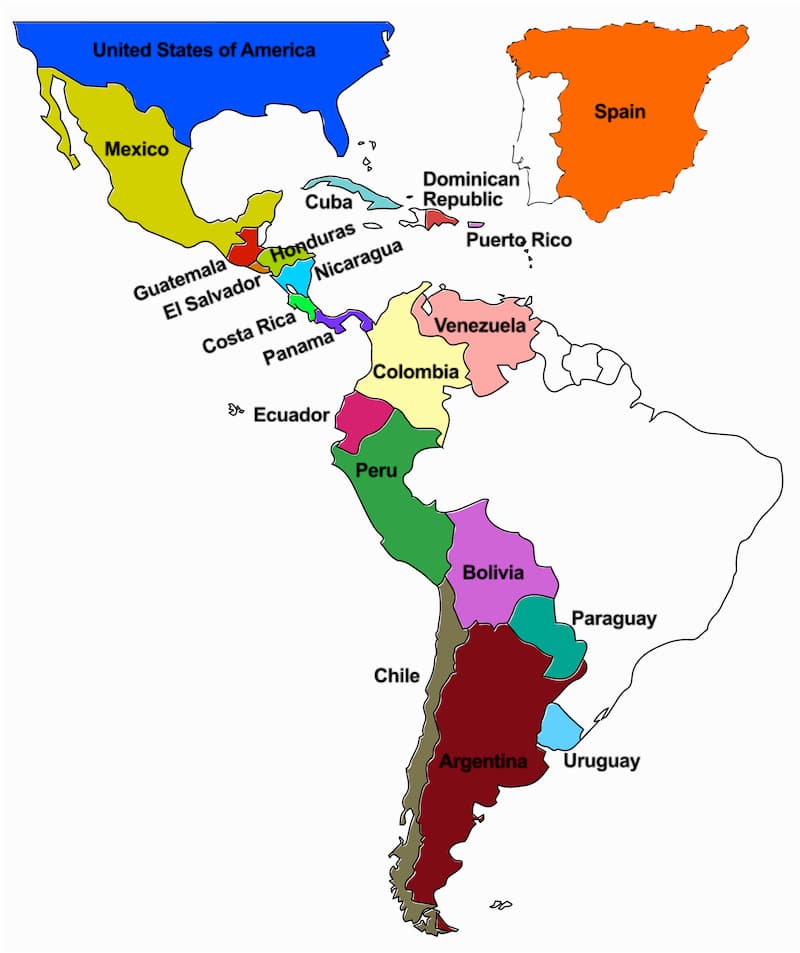 Spanish speakers in the world