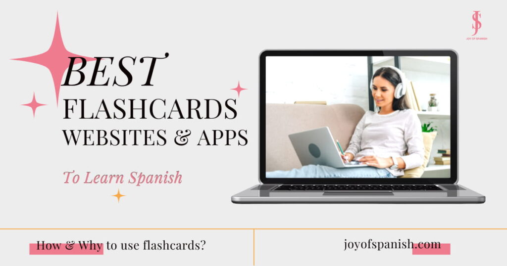 Spanish flashcards websites apps